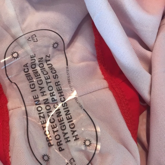 Plus Size Red/White Retro Print Fashion Pin Up Swimsuit Set Size 3XL NWOT - Picture 7 of 7